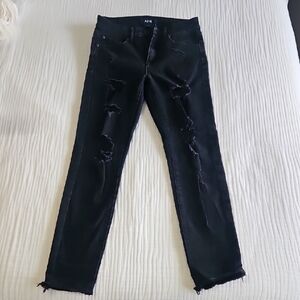 AERO Black Distressed Women's Jeans size 4